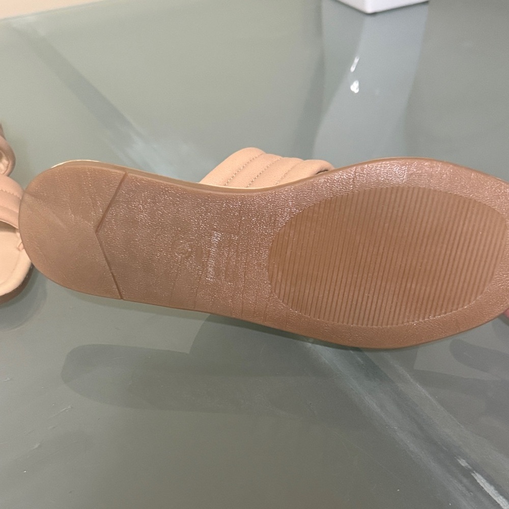 Seychelles Tan Slide Sandals – Size 8 – Flat Minimalist Summer Slides NEW - Picture 7 of 11